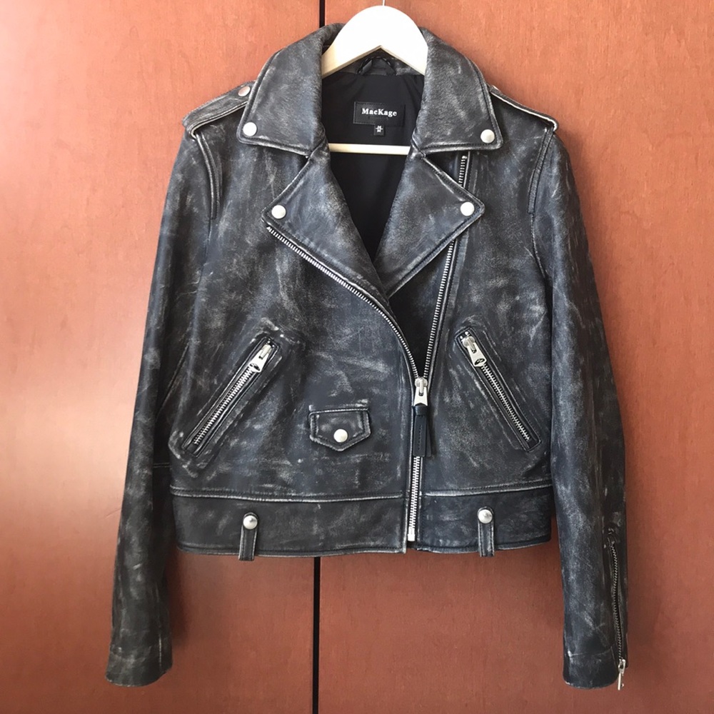 MacKage BAYA Leather Jacket